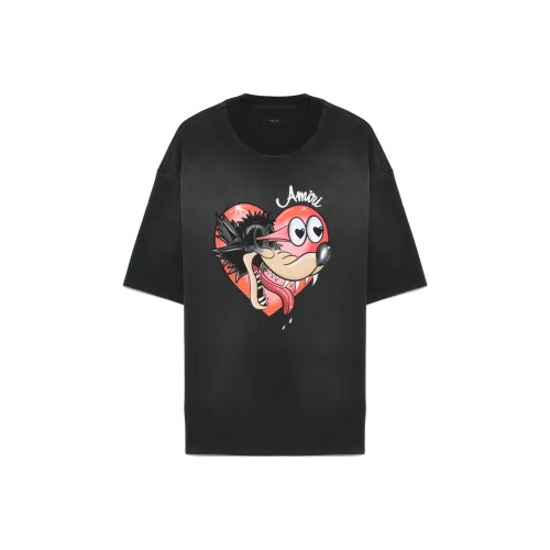 AMIRI Мужские черные футболки