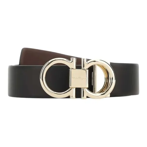 Ferragamo Ремни из коровьей кожи для мужчин