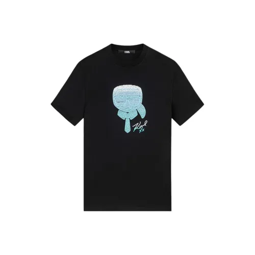 Karl Lagerfeld T-Shirt Мужской Черный