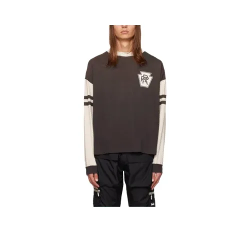 RHUDE Мужские черные T-рубашки