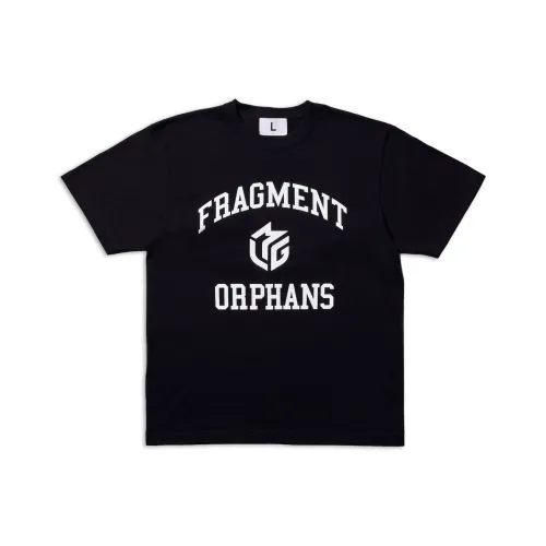 Fragment Design Черная Унисекс Футболка