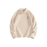 [Полуводолазка] Абрикос (с синим и фиолетовым логотипом улыбающегося лица на груди)