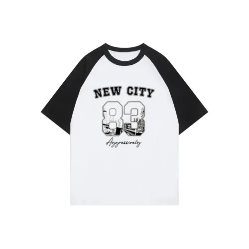 Jean West Летний Реглан с короткими рукавами Мужская рубашка