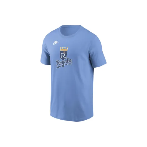 nike T-рубашка мужская светло-синяя Kansas City Royals
