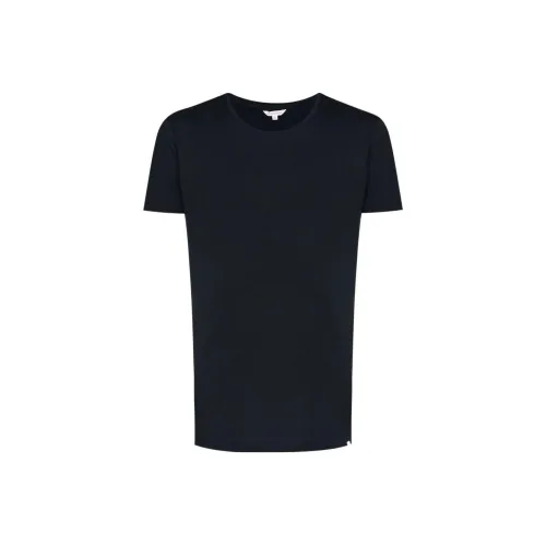 Orlebar Brown Мужские Синие T-рубашки
