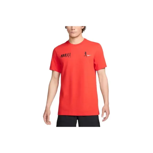 Nike Orange Мужская T-рубашка