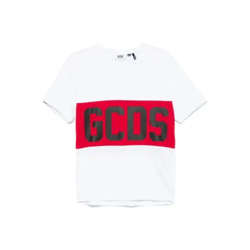 GCDS Белая Мужская T-Рубашка
