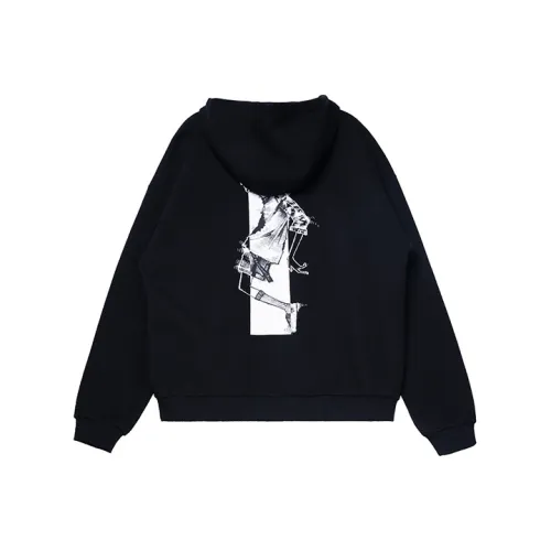 Organic Emotion С капюшоном свободный крой стандартный свитшот унисекс