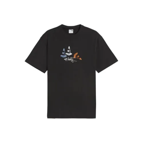 PUMA Черная Унисекс Футболка