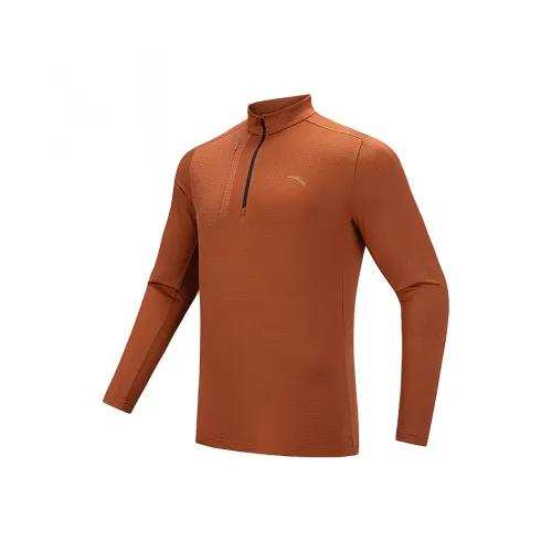 CHAOJIANTA T-рубашка мужская цвет рыжевато-коричневый модель Qi коричневый