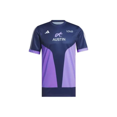 Adidas x LOVB T Shirt Унисекс Фиолетовый