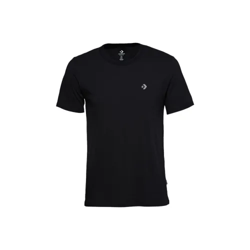 Converse Star Chevron Emb T Рубашка Мужская Черная