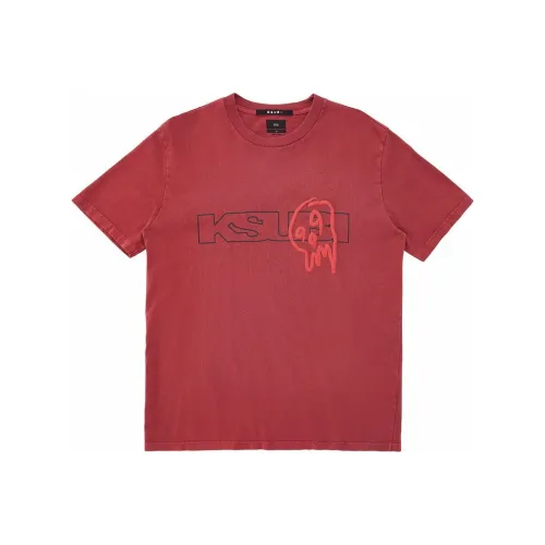 Ksubi Red Мужская T-рубашка