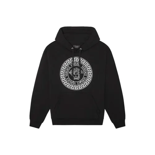 VERSACE Мужские черные свитшоты