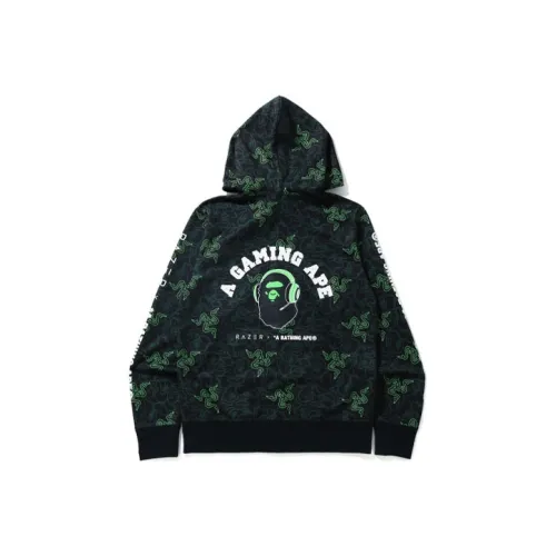 A BATHING APE Толстовка Мужская Зеленая