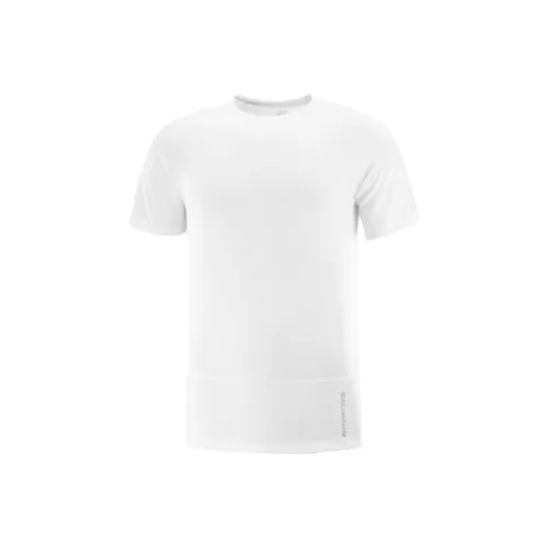 SALOMON CROSS RUN T Рубашка Мужская Белая