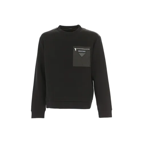 PRADA Мужские черные свитшоты