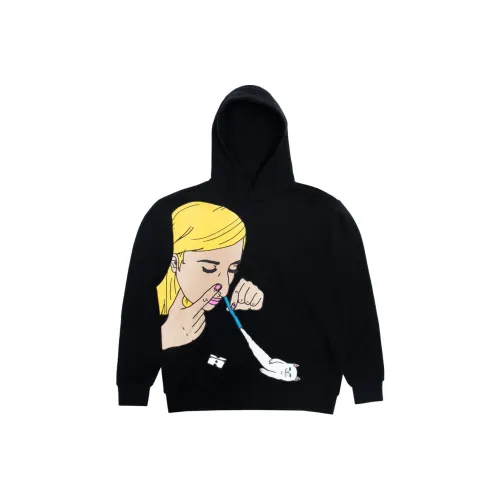RIPNDIP совместный бренд Черные мужские свитшоты