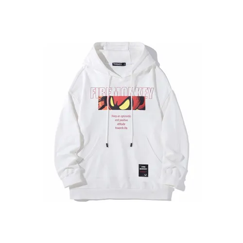 FireMonkey С капюшоном свободный крой худи унисекс