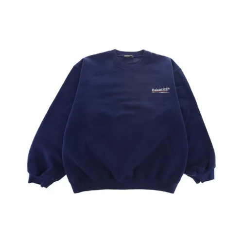 BALENCIAGA Синий Унисекс Свитшоты