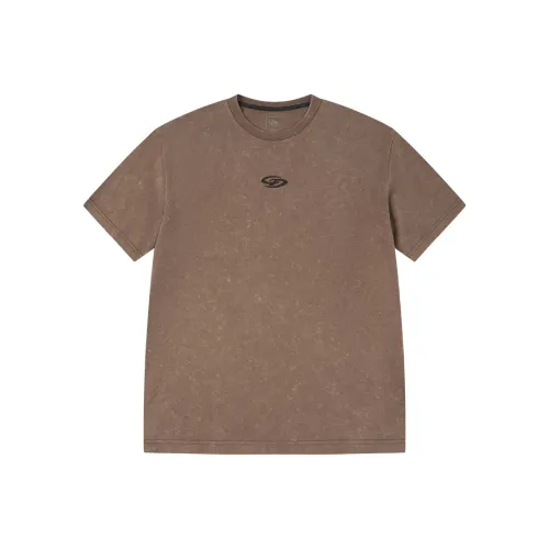 QIAODAN T-рубашка мужская цвет ореховый коричневый