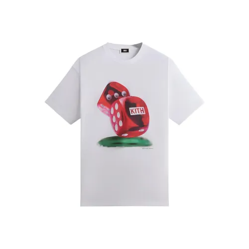 KITH Рукав с оборванным плечом T-рубашка Мужская Белая