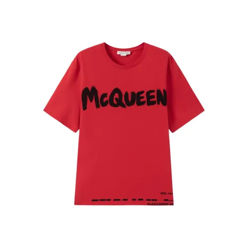Alexander McQueen T-Shirt Unisex Red
