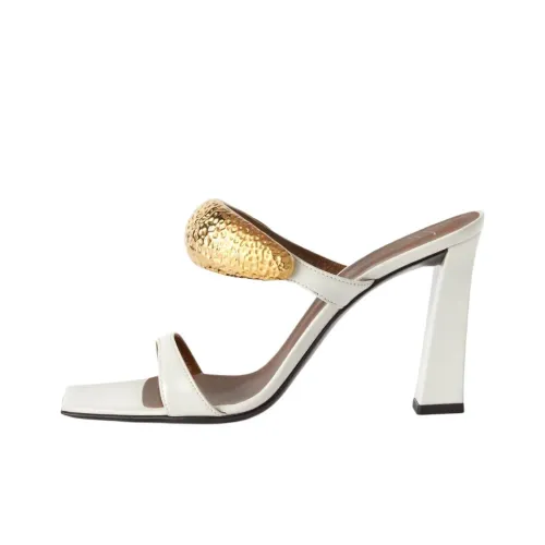 Giuseppe Zanotti GZ Слипоны 9 см Женские Белые