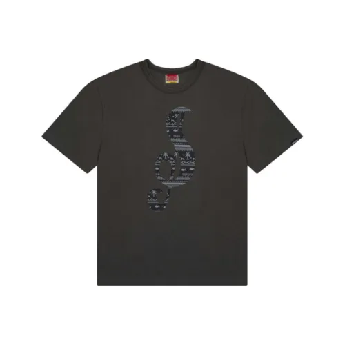 Safarispot S CLEF Bandana Tee T Рубашка Унисекс Charcoal Charcoal Gray