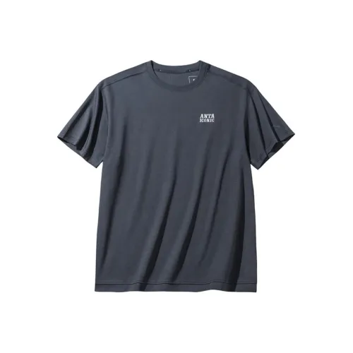 ANTA Life Collection T-Shirt Мужская Парафин Серый
