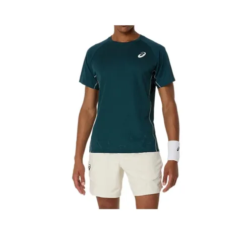 Asics MATCH ACTIBREEZE T Рубашка Мужская Saxon Зеленая