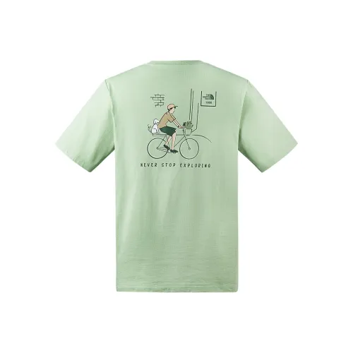 THE NORTH FACE Urban Exploration T-Shirt Унисекс Утренний туман Зеленый