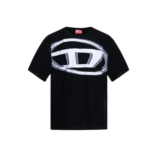 DIESEL Мужские черные T-рубашки