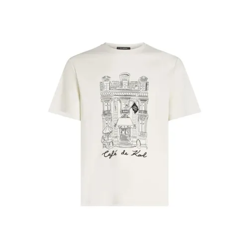 Karl Lagerfeld SS25 T-Shirt Мужской Белый