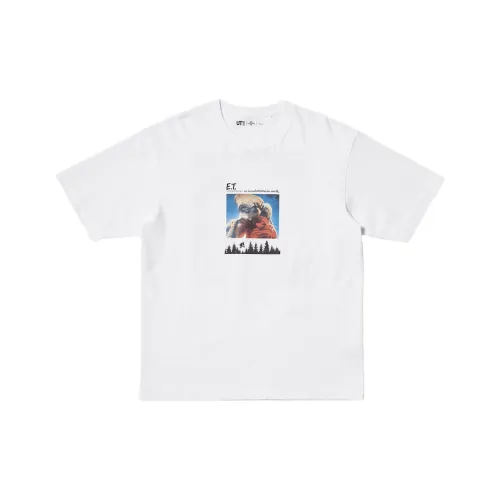 UNIQLO x ET LIANMINGKUAN SS25 T-Shirt Мужской Белый