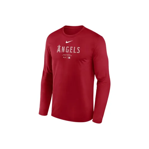 nike Los Angeles Angels Аутентичная Коллекция Practice T-Shirt Мужская Красная