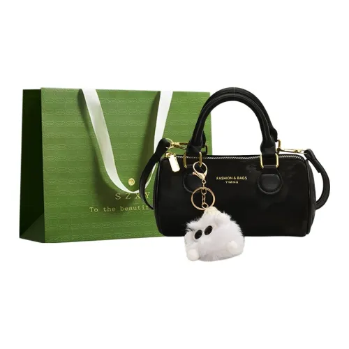 Three Ducklings ПУ (полиуретан) Цилиндрическая сумка через плечо женская черный серебристый темно-коричневый розовый экрю