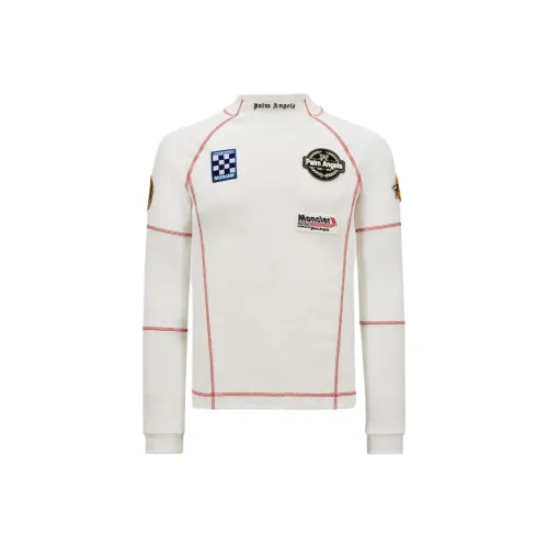 Moncler x PALM ANGELS T-Shirt Унисекс Экрю