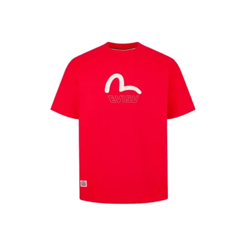 EVISU Red Мужская T-рубашка