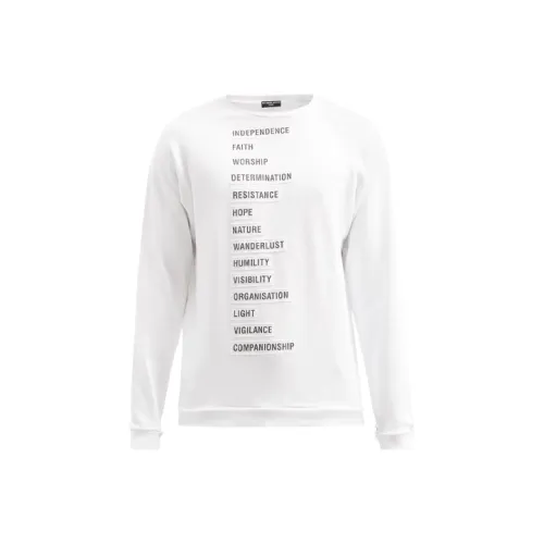 RAF SIMONS Белый Мужской Свитшот