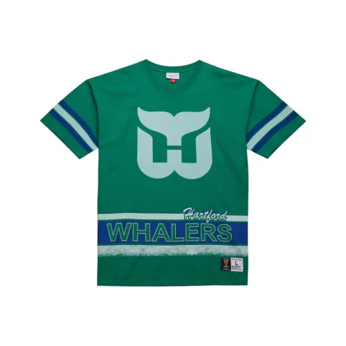 MITCHELL NESS x NHL Hartford Whalers Футболка Мужская Зеленая