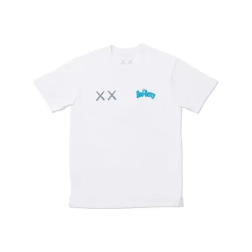 KAWS совместный бренд Белый Мужской T-рубашки