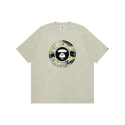 AAPE Белый WH2 Мужская T-рубашка