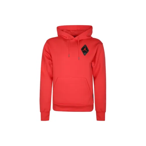 JORDAN Оранжевый Красный Мужской Свитшот