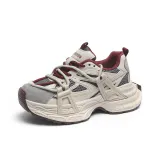 Бежево-красный