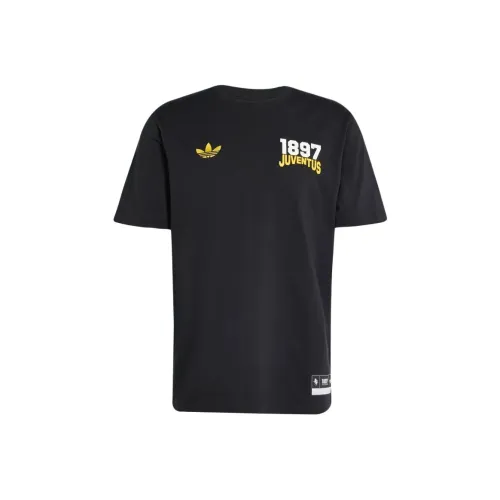 Adidas Originals x YOUWENTUSI LIANMINGKUAN VRCT FW24 T Рубашка Мужская Черная Активная Золотая