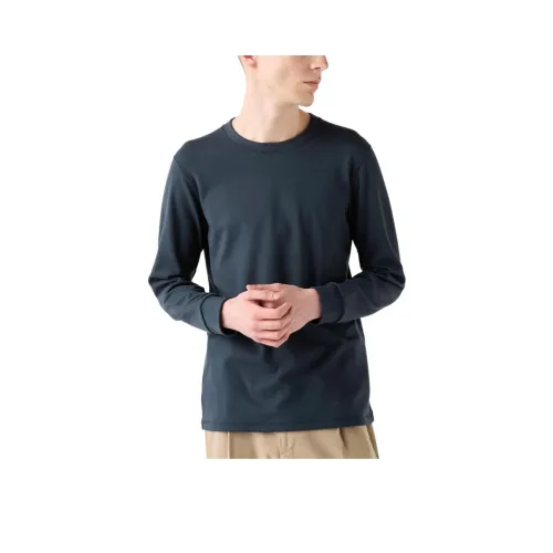 UNIQLO Темно-синие мужские футболки T