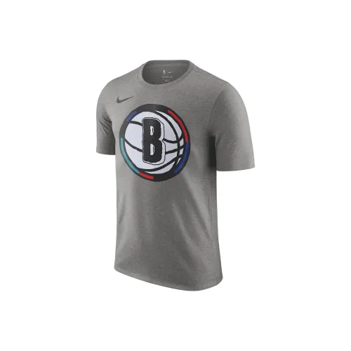 Nike x NBA Brooklyn Nets FW24 Essential Urban Edition T-Shirt Мужской Темно-серый Смешанный цвет