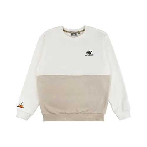 New Balance Белый Унисекс Свитшоты
