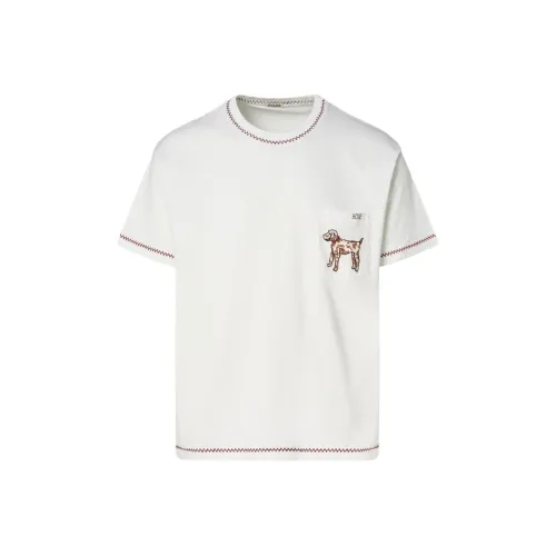 BODE Белая Унисекс Футболка